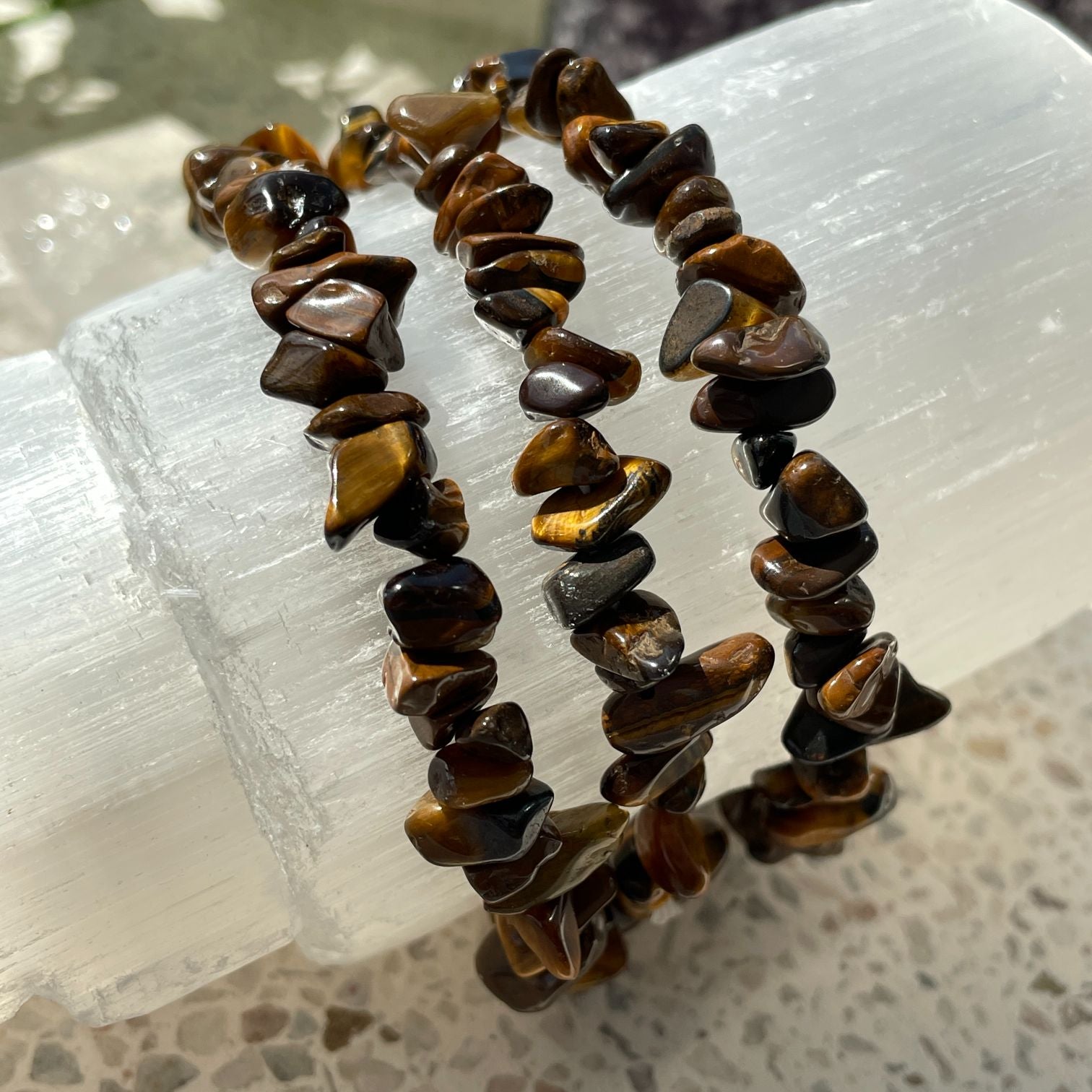 Tigers Eye Chip Bracelet Tigers Eye Chip Bracelet